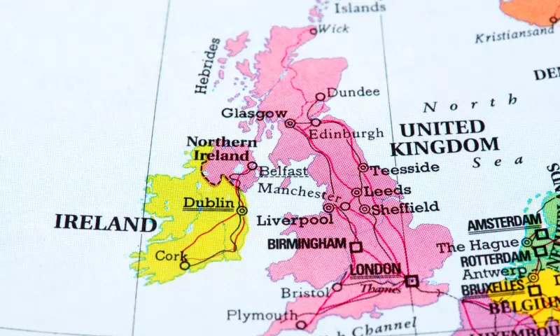 Map of the UK.